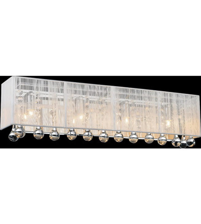 4 Light Vanity Light with Chrome finish 5005W24C-RC (W)