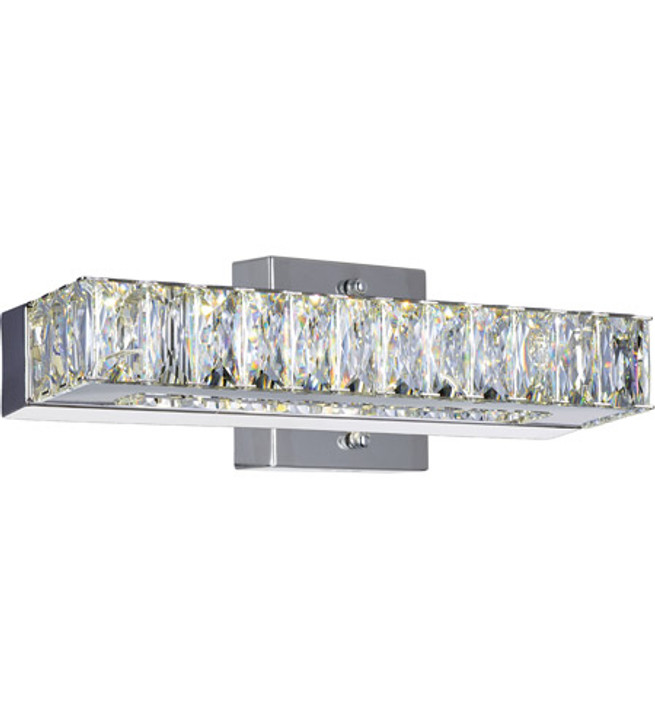 LED Vanity Light with Chrome finish 5624W12ST