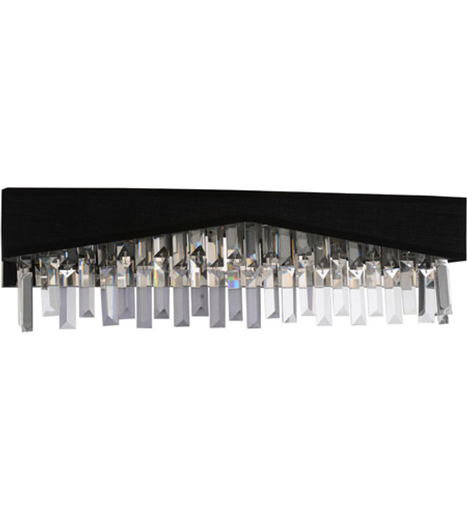 4 Light Wall Sconce with Chrome finish 5674W24C-B