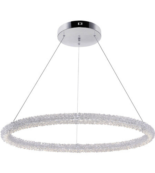 LED Chandelier with Chrome Finish 1042P32-601-R