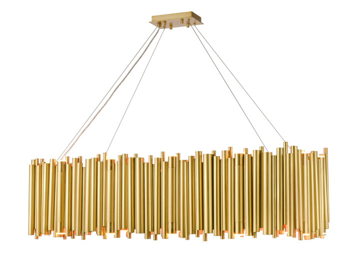 Zeev Lighting Cathedral Collection Aged Brass Chandelier CD10393/12/AGB