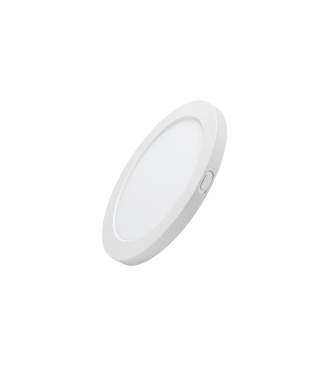 Dehavilland 9 Inch Flush Mount Matte White (4000K) Finish