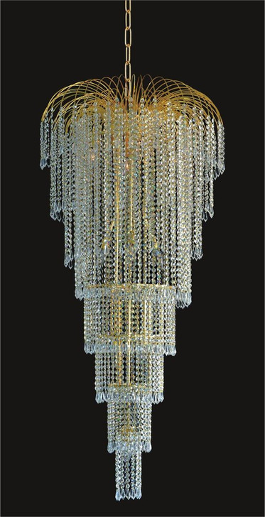 waterfall chandelier modern