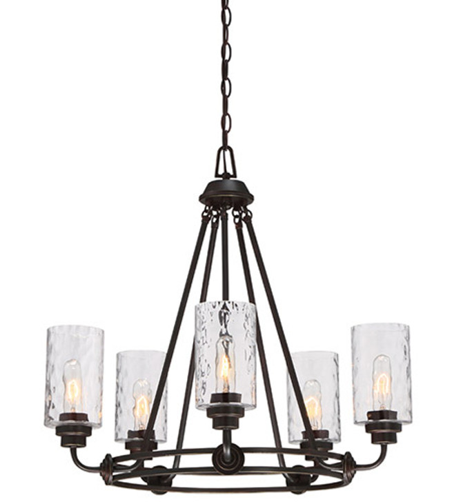 5 Light Chandelier 87185-OEB