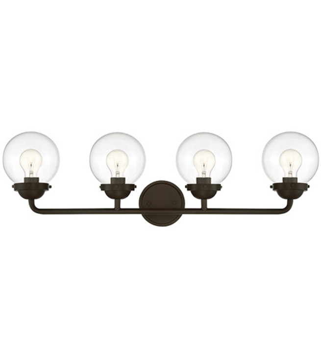 4-Light Bathroom Fixture 95904-ORB