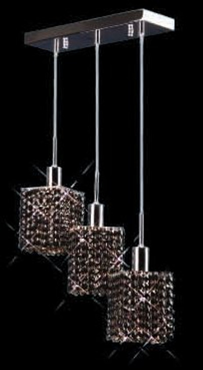 Colored Pendant Crystal Chandelier 1283 -R-E-L3