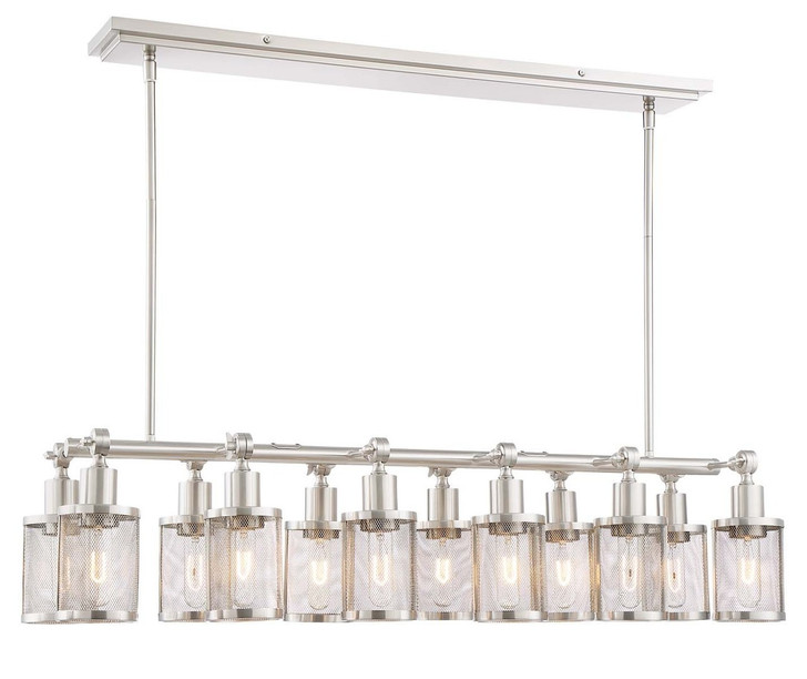 Zeev Lighting Geminus Collection Chrome Chandelier CD10184/12/BN