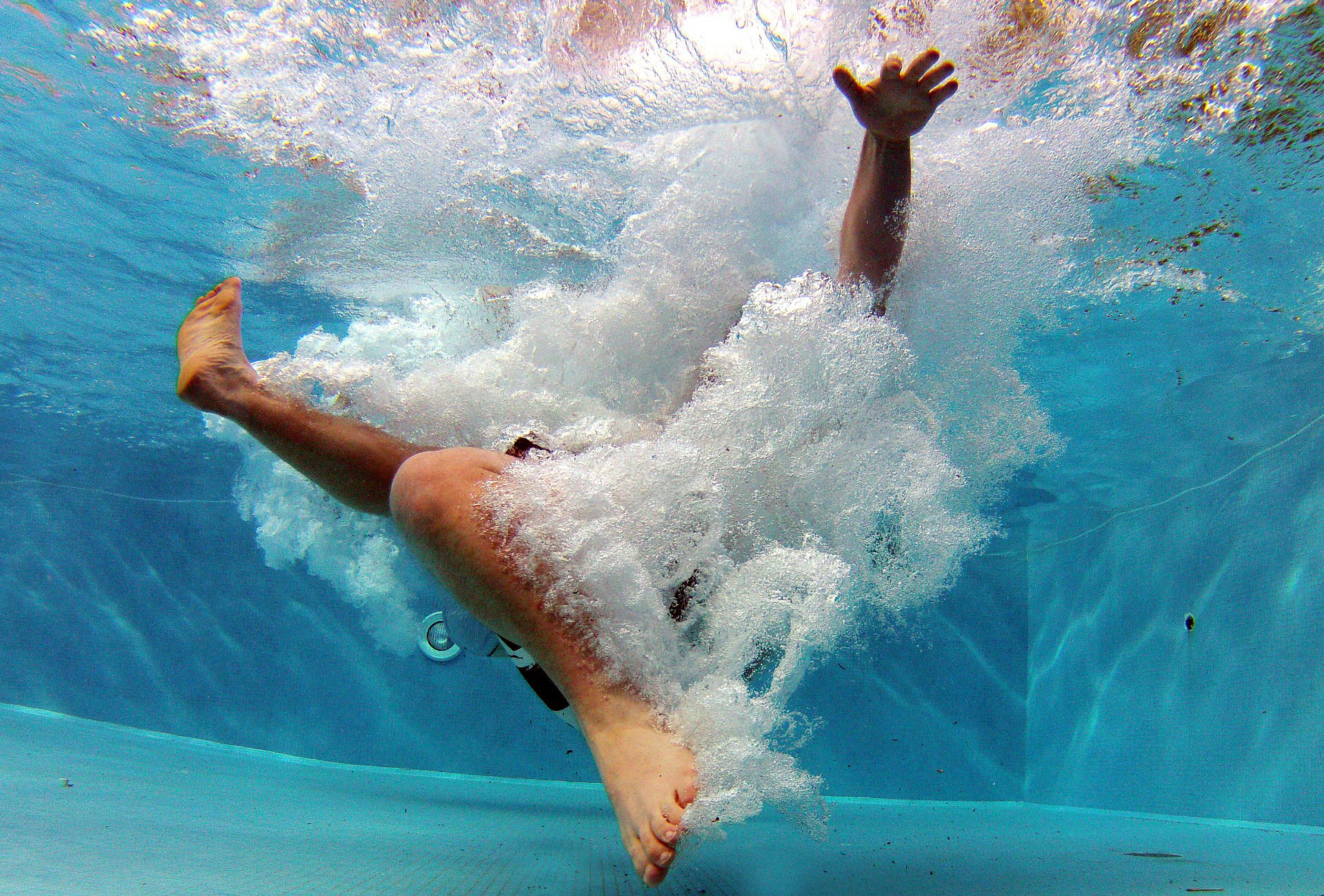 Pool splash