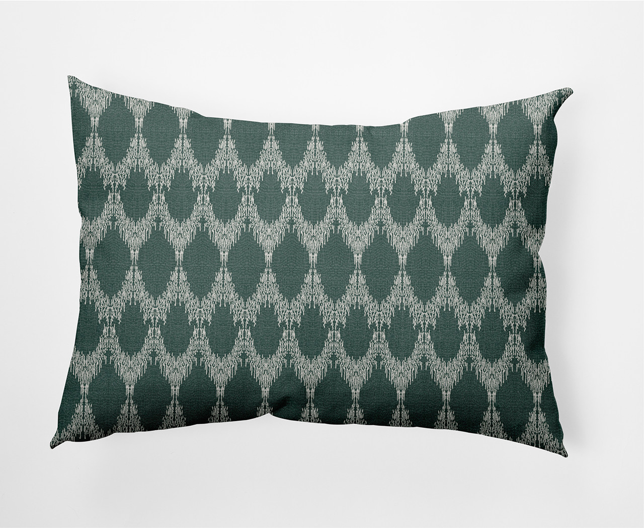 Oasis Green Lumbar Pillow