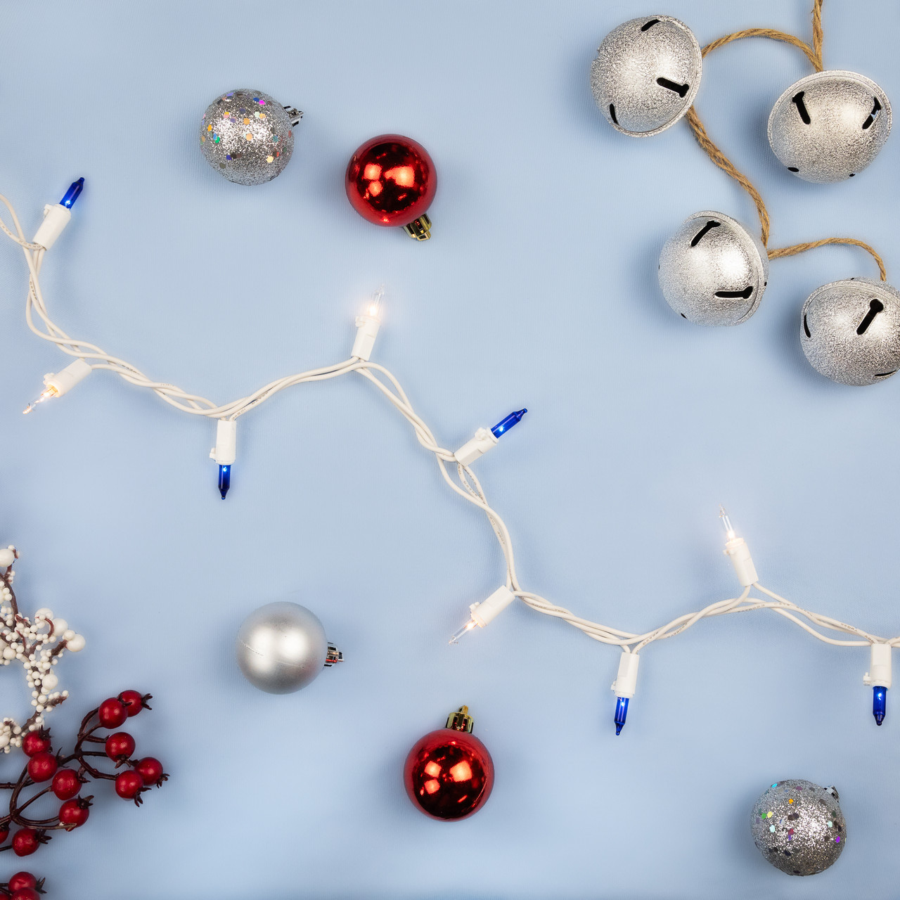 Clear mini christmas lights