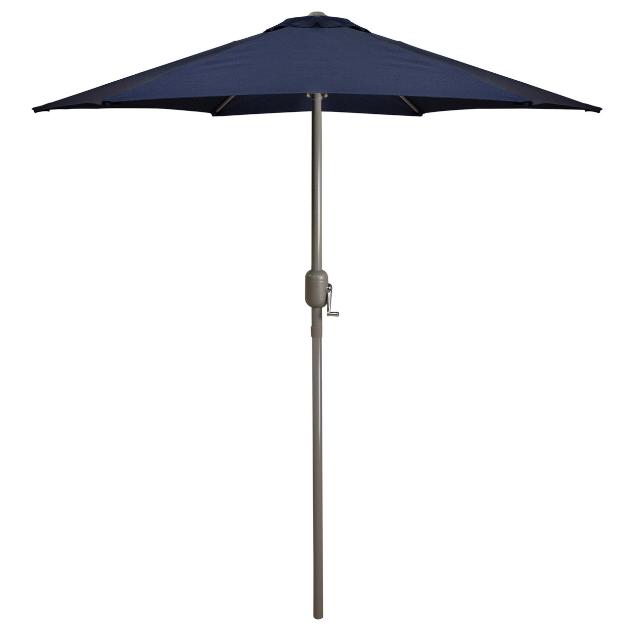 7.5 ft patio umbrella with crank multi color Umbrella, Yard Umbrella, Outdoor Market Push Button Tilt (Black) coated pole and ribs deliver strength Stay Cool with the 7.5ft