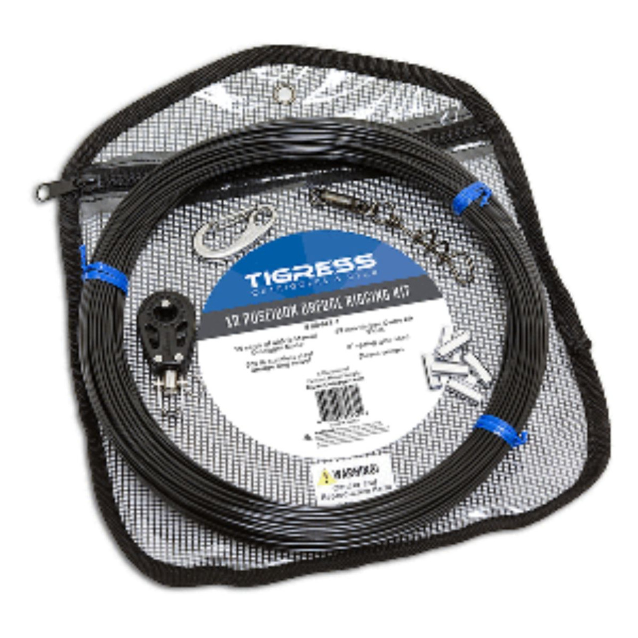 11" Black & Silver XD Poseidon Dredge Rigging Kit Pool Central