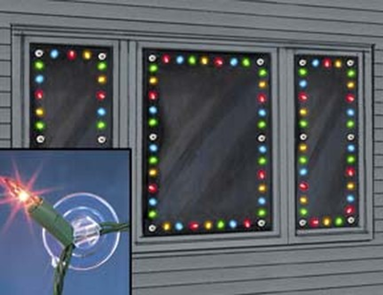 Pack of 25 Mini Light Suction Cup Holders for Windows Pool Central