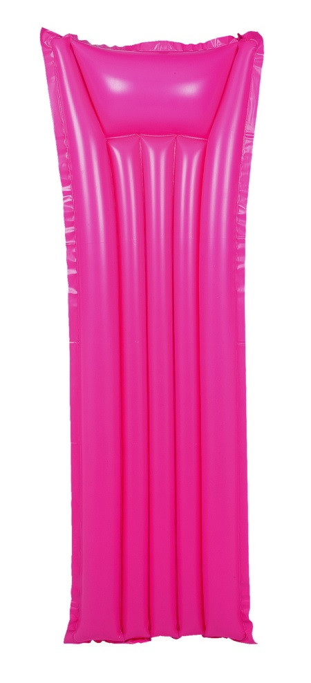 Pink Inflatable Raft Inflatable Pink Air Mattress Shaped Swimming Pool Raft Float, 72-Inch ...