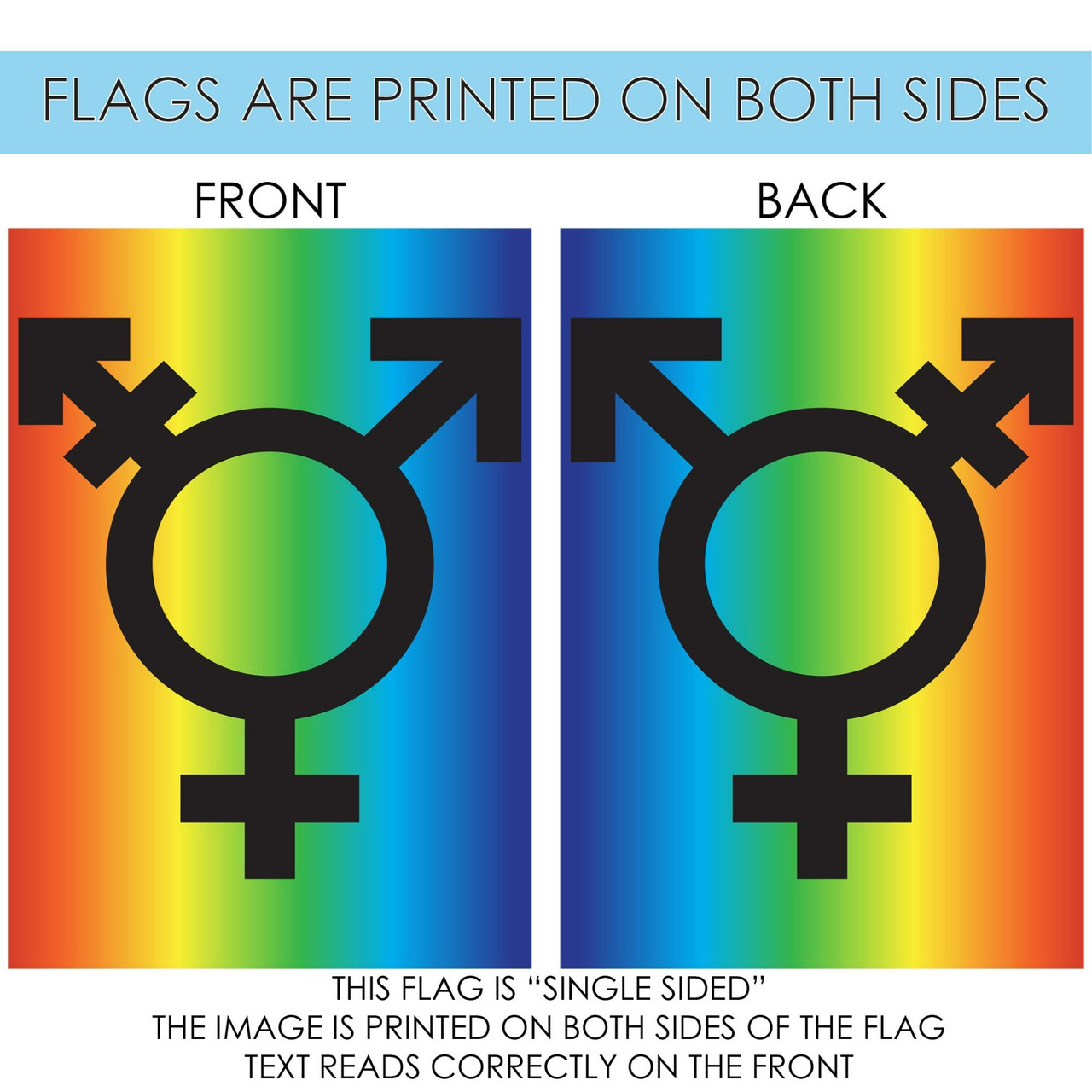 transgender symbol flag