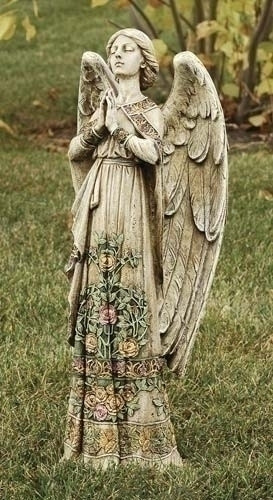24" Joseph's Studio Praying Angel Religious Outdoor Garden Statue ...