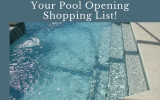 Your Pool Opening Shopping List! 