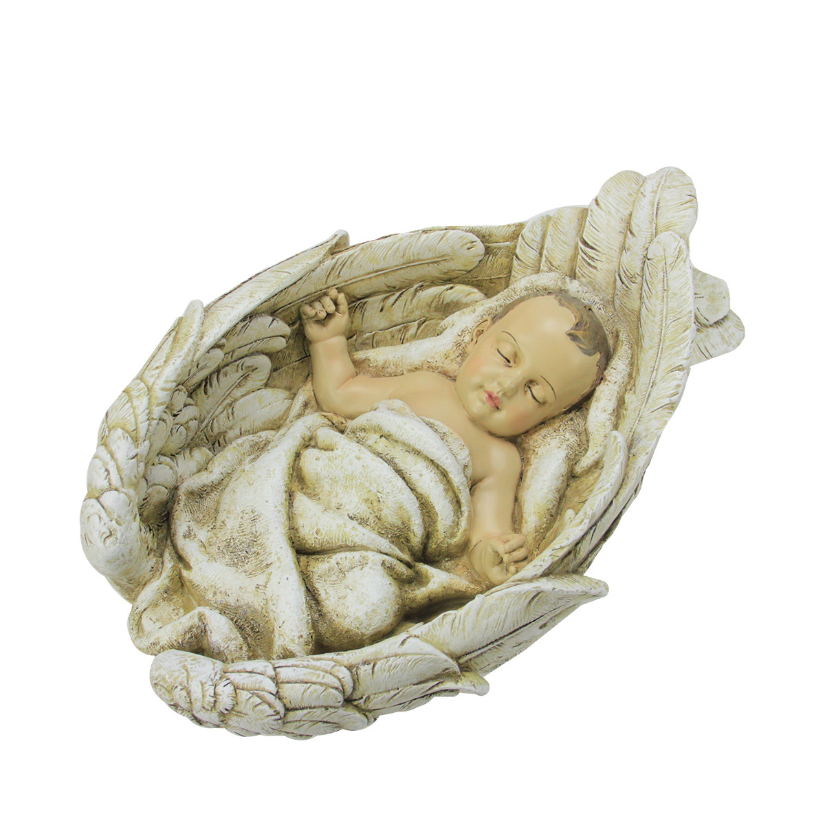 15" Joseph's Studio Baby in Angel Wings Outdoor Garden Statue | Pool ...