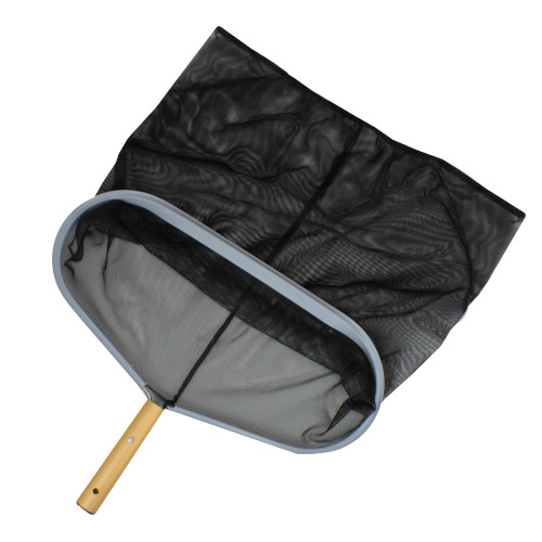 Effortless Pool Cleaning with 19.5" Black Ultra Deep Professional Swimming Pool Leaf Rake Skimmer Head