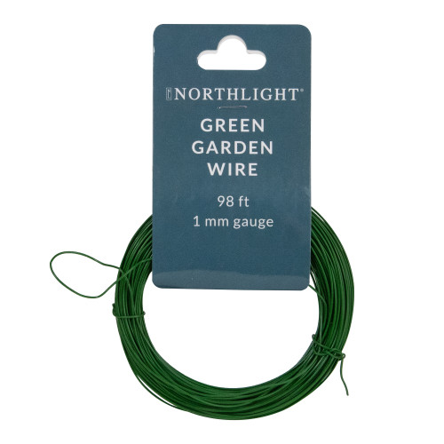 98' Green Multi Purpose 1mm Garden Wire