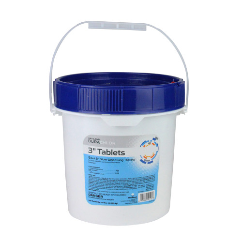 Keep Your Pool Crystal Clear with 3" Haviland Durachlor Swimming Pool Chlorine Tablets - 25 lbs