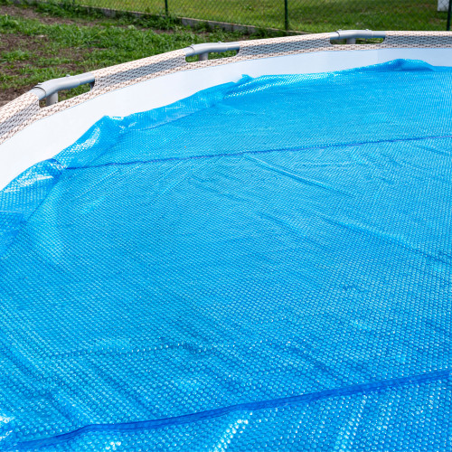 Extend Your Swimming Season with the 6.25' Round Floating Swimming Pool Solar Cover