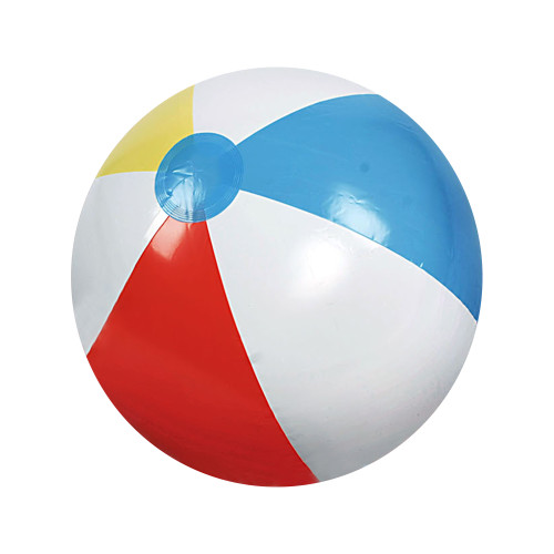 Make a Splash with the 16" Multi-Color Inflatable Beach Ball - Perfect for Pool and Beach Fun!