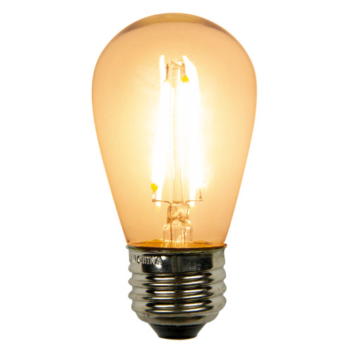 Pack of 25 Warm White Vintage Edison Style LED E26 Light Bulb