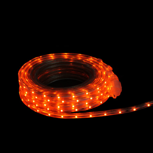 LED Christmas Outdoor Linear Tape Lighting - Orange -30' Clear Tube