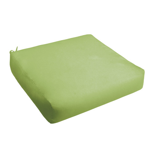 Set of 6 Apple Green Sunbrella Indoor and Outdoor Deep Seating Sofa Cushion, 25"
