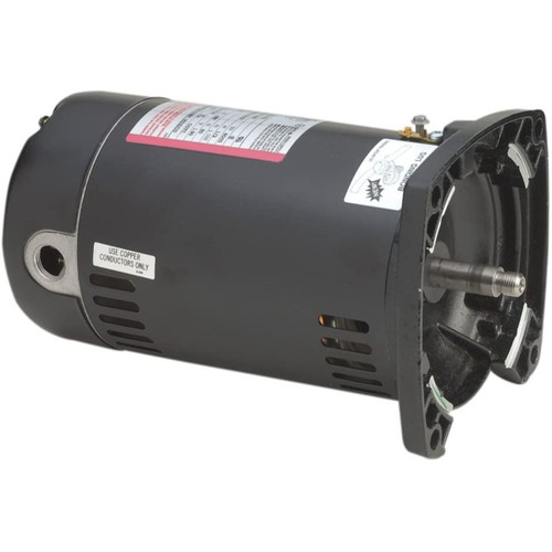Upgrade Your Pool Pump with a 0.75 HP Square Flange Threaded Shaft Horizontal Motor, 1.27 SF - UL Recognized, CSA Approved