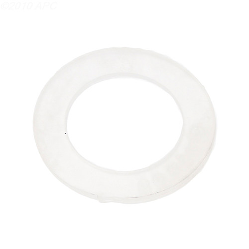Round White Micro Jet Wall Fitting Gasket - Ensure Pool Safety and Cleanliness!