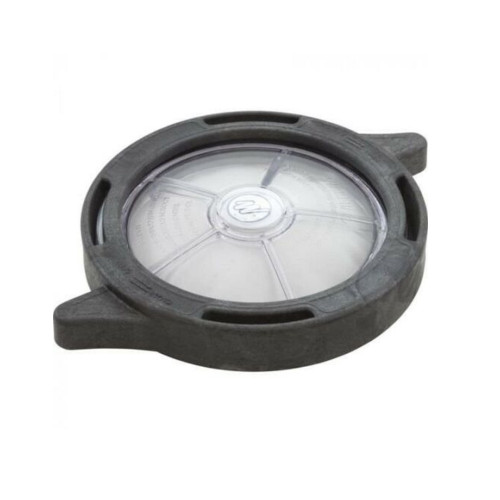 6" Black and Clear Lid Easy Lock New Model - Effortless Pool and Spa Maintenance