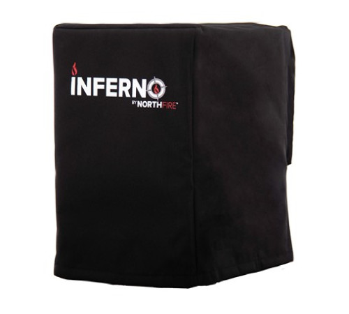17" Black Nylon Waterproof Grill Cover for the Original Inferno Grill