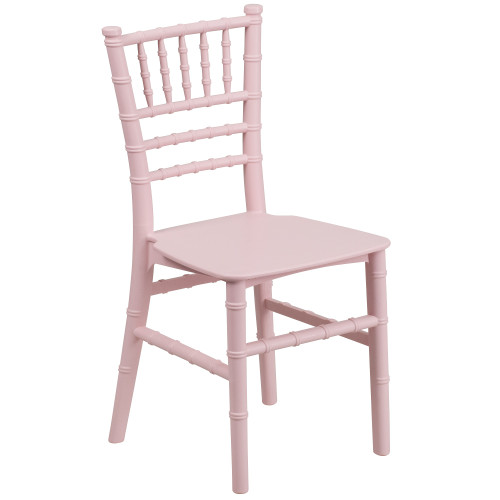 24.75" Pink Outdoor Chiavari Chair | Lightweight, Comfortable, and Elegant Furniture for Special Events