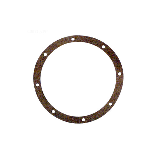 Black APC APCG3017 Round Vinyl Main Drain Paper Gasket - Keep Your Pool Clean and Safe