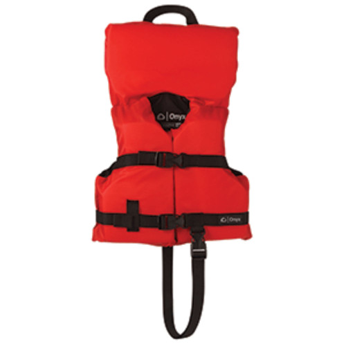 Red and Black Onyx Nylon Multipurpose Infant/Child Life Vest Jacket 16"