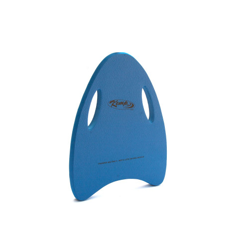 16.5" Royal Blue Kemp USA Heavy-Duty Contour Kick Board with Handles