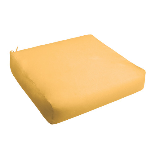 Set of 6 Daffodil Yellow Sunbrella Indoor and Outdoor Deep Seating Sofa Cushion, 25"