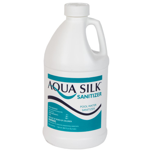 Efficient Pool Sanitization with 64oz Aqua Silk Swimming Pool Sanitizer