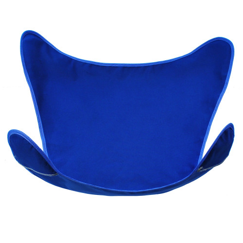 35" Royal Blue Heavy-Duty Outdoor Replacement Cover for Butterfly Chair