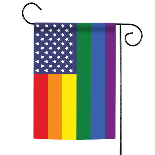 Patriotic Pride Outdoor Garden Flag 18" x 12.5"