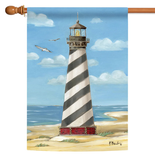 Cape Hatteras Lighthouse Outdoor House Flag 40" x 28"