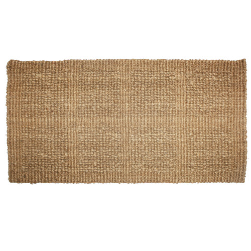 14" x 24" Brown Coir Doormat