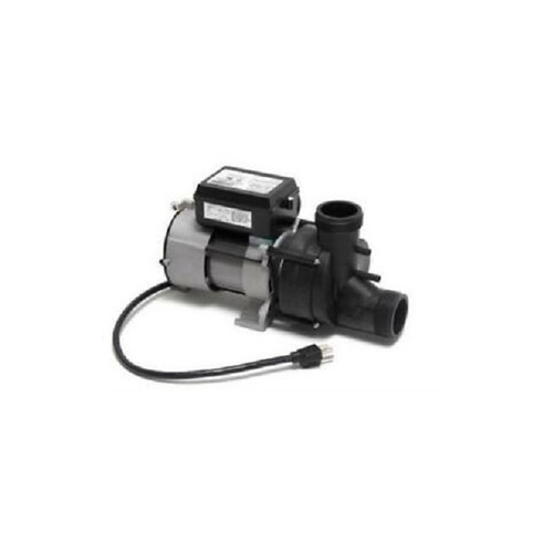 Upgrade Your Pool with Baystate 115V 5.5A 1 Speed Wow Pump with Air Switch and Nema Cord - Black and Gray Finish