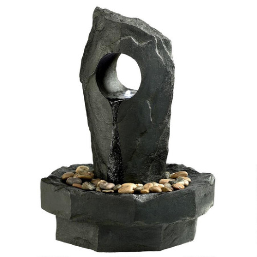 28" Gropius Infinity Cascading Outdoor Garden Fountain