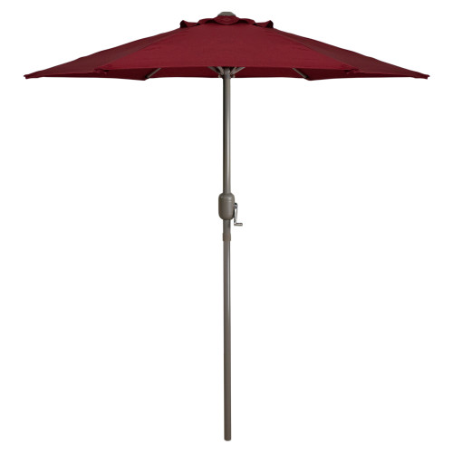 7.5ft Outdoor Patio Market Umbrella - Burgundy