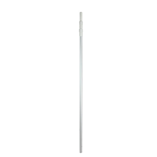 Clean with Ease: 5'-12' Adjustable Vacuum and Skimmer Telescopic Pole