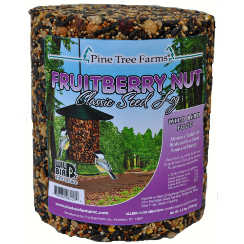 7" Fruit Berry Nut Classic Seed Log Bird Food 68 oz.