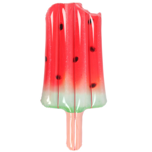 Take a Bite out of Summer with the 59" Bitten Watermelon Popsicle Pool Float - Durable and Delicious!